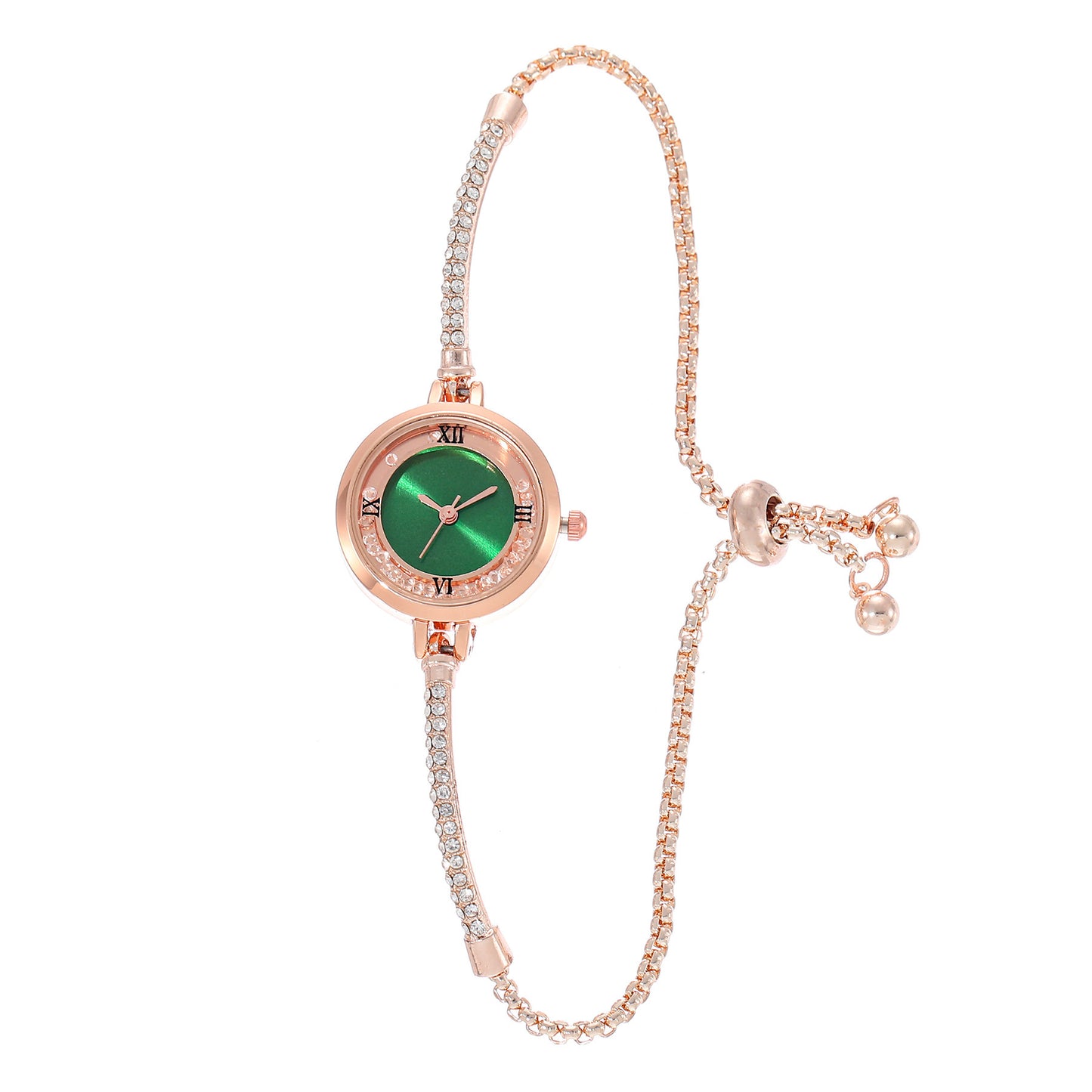 Rosé Luxe – Diamond Accent Quartz Watch