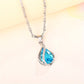 Azure Drop Necklace