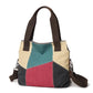 Classic Canvas Contrast Tote Bag