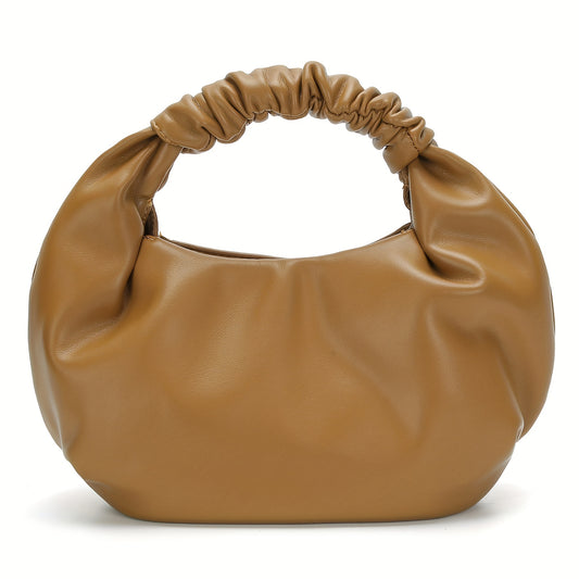 Cloud Ruched Hobo Bag For Women