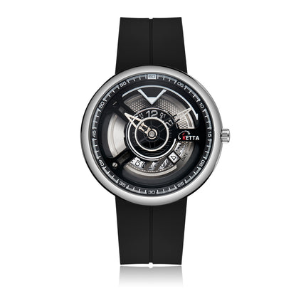 Etta Vision – Blue Silicone Mechanical Watch