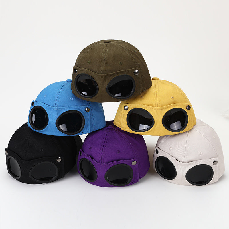 Men's Trendy Sunglasses Pilot Hat