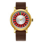 Roulette Quartz Steel Strap Trend Watch