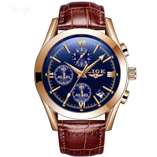 Business Multifunction Quartz Watch