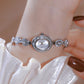 Fashion Colored Gems Luxury Watch