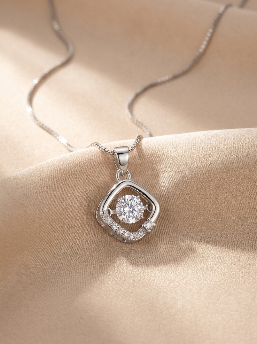 Celeste Halo Necklace