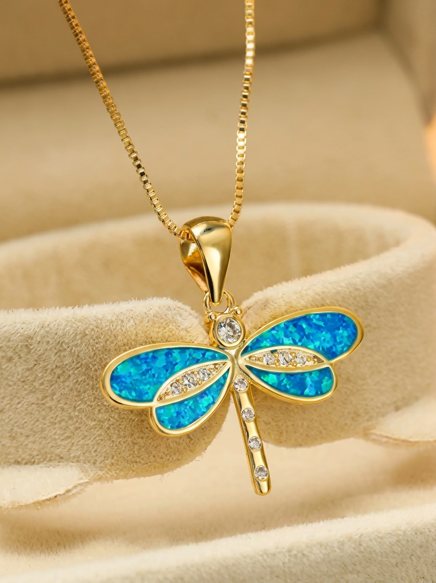Azure Flight Necklace