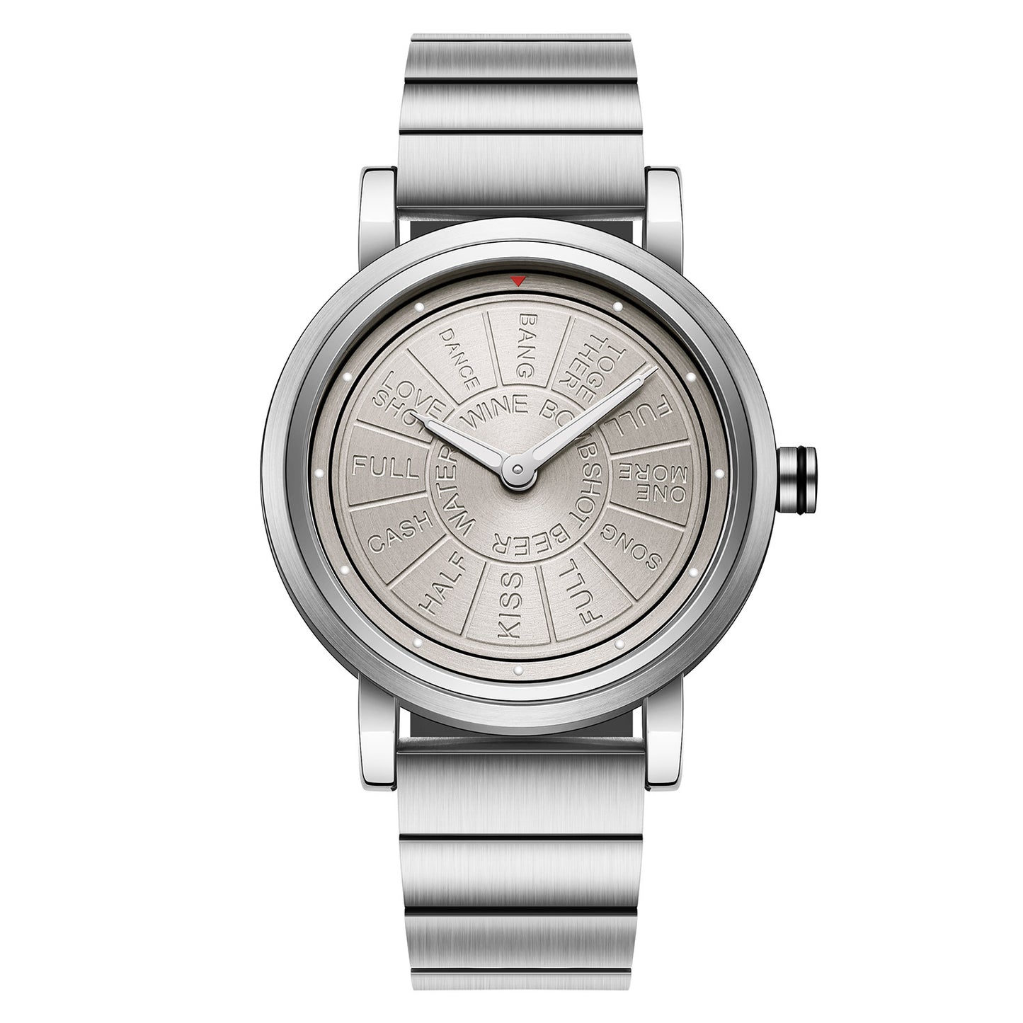 Roulette Quartz Steel Strap Trend Watch