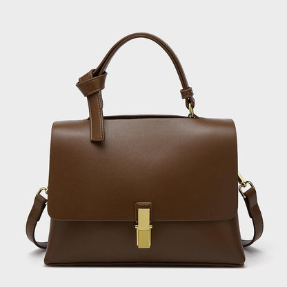 Portable Real Leather Shoulder Bag - Eccentric You