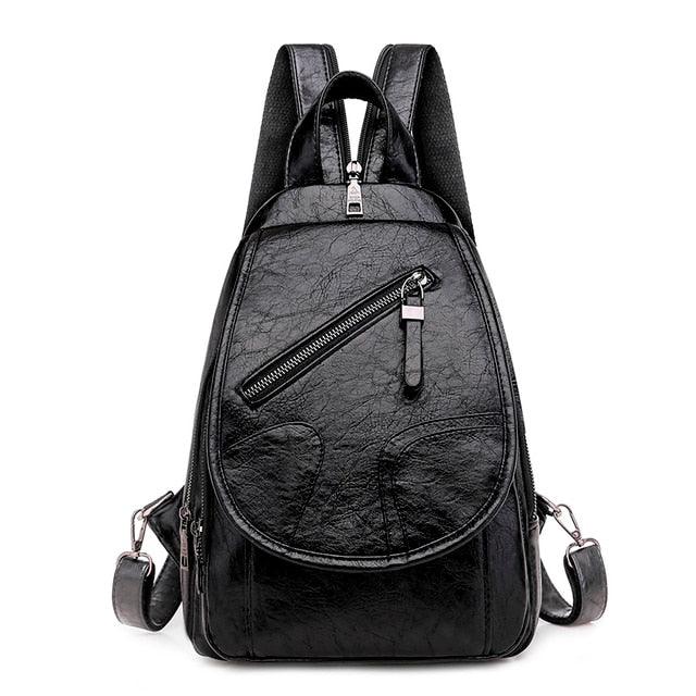 Eccentric PU Leather Backpack - Eccentric You