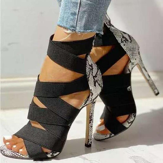 Low-Top Fish Toe Stilettos - Eccentric You