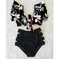 Floral Print High Waist Bikini 2-Piece Set - Eccentric You
