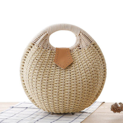 Bodhi Rattan Straw Handbag - Eccentric You
