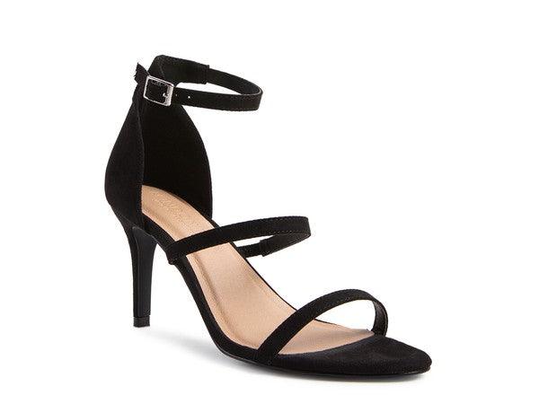 Erica Mid Heel Ankle Sandals - Eccentric You