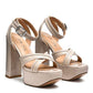 Nyle Platform Heel Sandals - Eccentric You