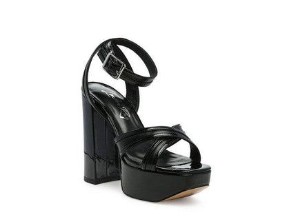 Nyle Platform Heel Sandals - Eccentric You
