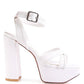 Nyle Platform Heel Sandals - Eccentric You
