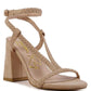 Braided Block Heel Sandals - Eccentric You