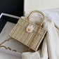 Designer Box Straw Bag - Eccentric You