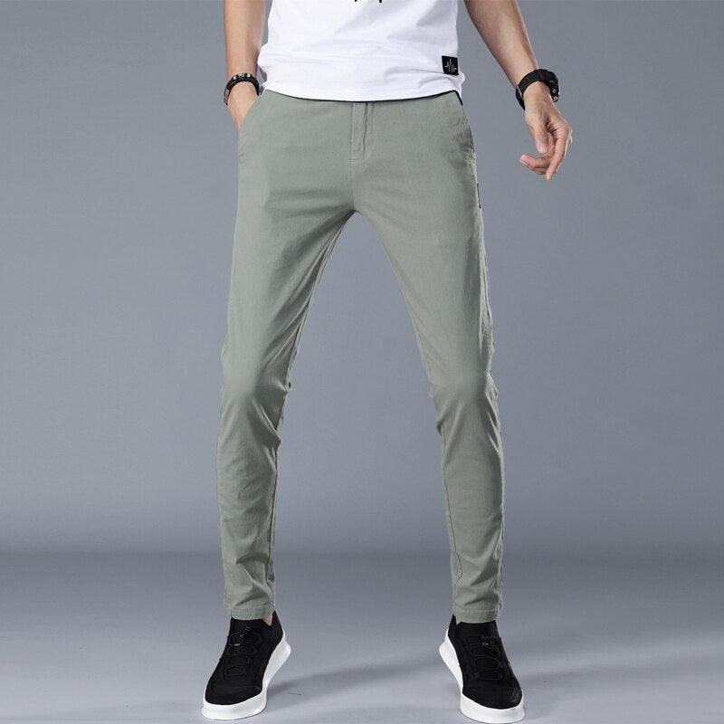 Men' Casual Slim Fit Trousers - Eccentric You