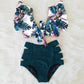 Floral Print High Waist Bikini 2-Piece Set - Eccentric You