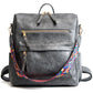 Vintage Vegan Leather Backpack - Eccentric You