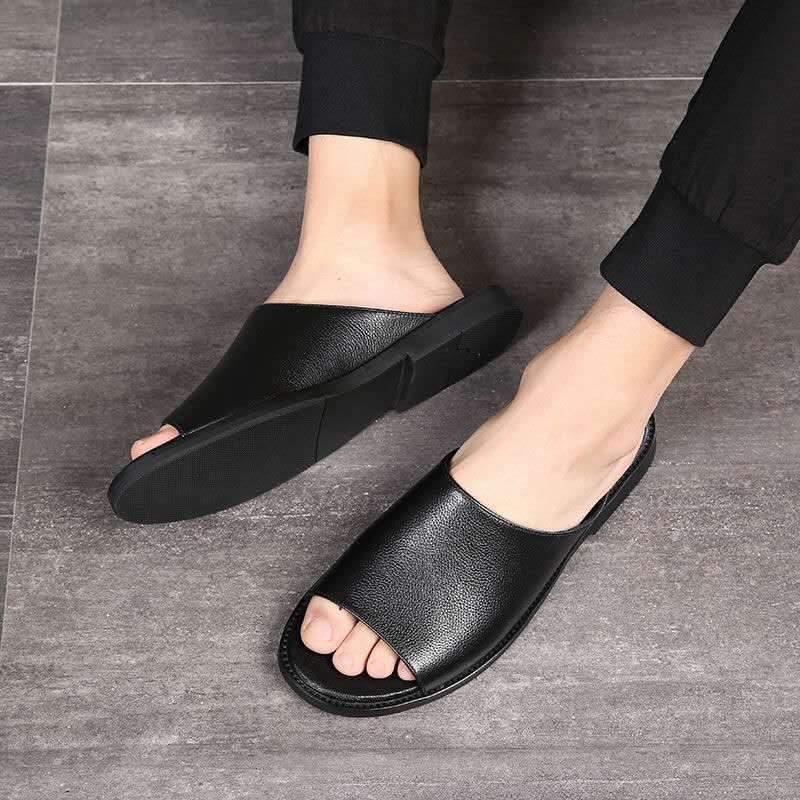 Casual Leather Slippers - Eccentric You