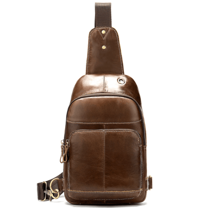 Matte Leather Chest Bag - Eccentric You