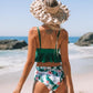 Ruffled High Waist Bikini Set - Eccentric You