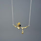 Bee 18K Gold Plated Pendant Necklace - Eccentric You