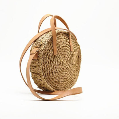 Round Rattan Woven Bag - Eccentric You