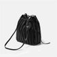 Classic Pleated Bucket Tote Bag - Eccentric You