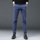Micro Plaid Print Slim Fit Pants - Eccentric You