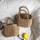 Drawstring Woven Bag - Eccentric You