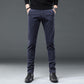 Micro Plaid Print Slim Fit Pants - Eccentric You