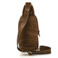 Men's Genuine Leather Retro Sling Bag - Eccentric You