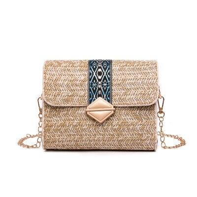 Straw Crossbody Bag - Eccentric You