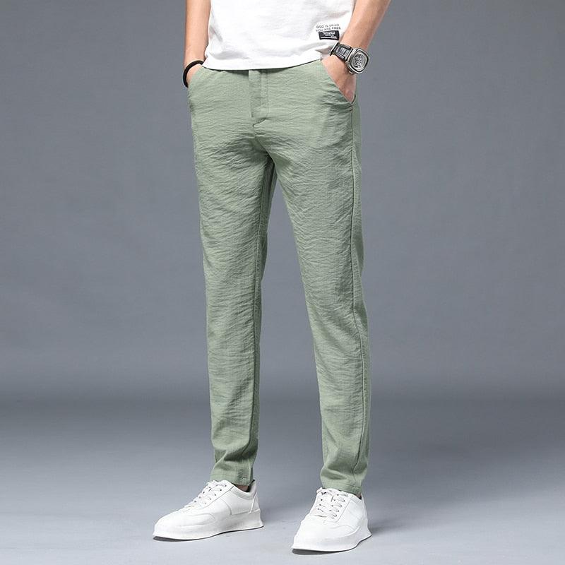 Men's Basics Cotton Chinos Trousers - Eccentric You
