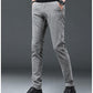 Micro Plaid Print Slim Fit Pants - Eccentric You