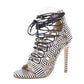 Cross Strap Gladiator Sandals - Eccentric You