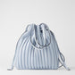 Classic Pleated Bucket Tote Bag - Eccentric You