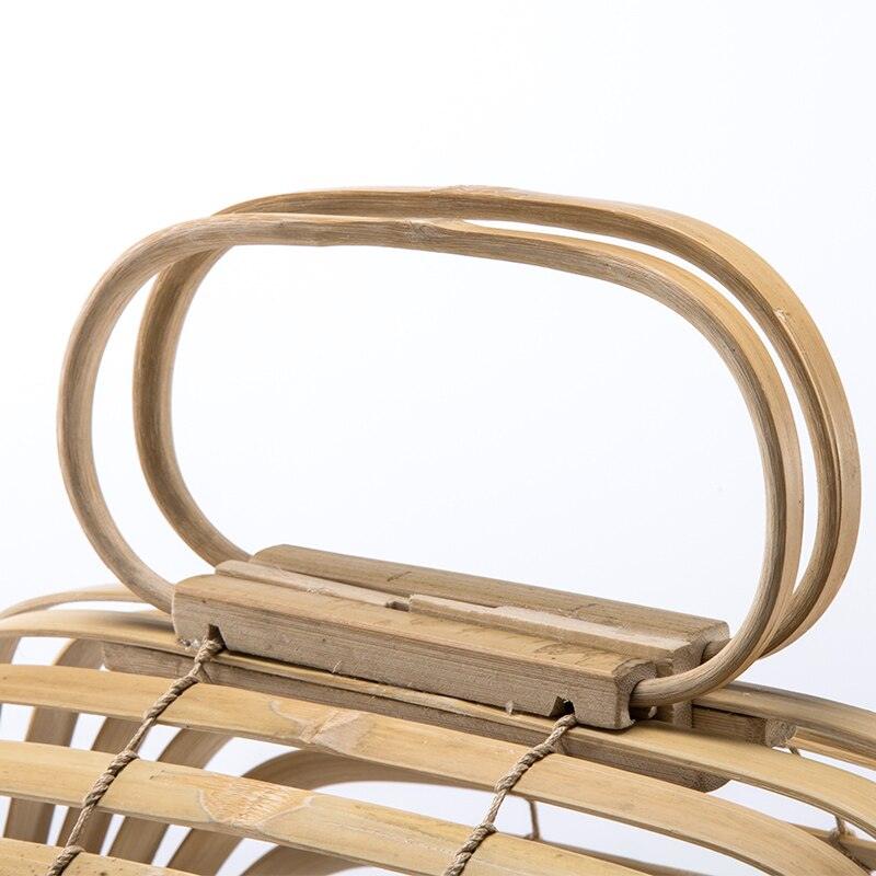 Foldable retro bamboo bag - Eccentric You