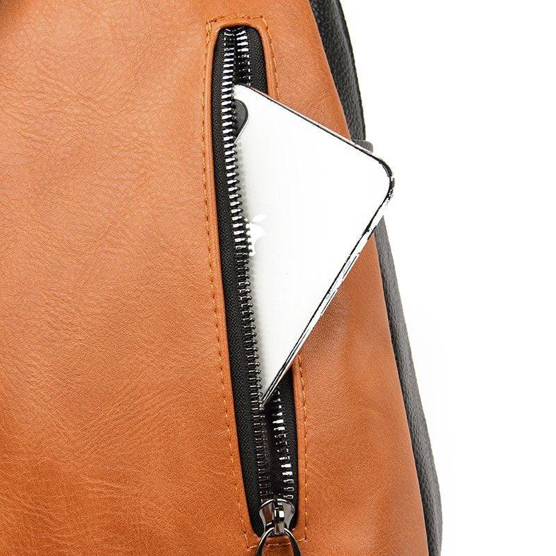 Eccentric Leather Backpack - Eccentric You