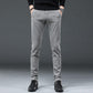Micro Plaid Print Slim Fit Pants - Eccentric You