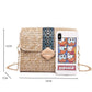 Straw Crossbody Bag - Eccentric You