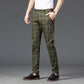 Classic Plaid Print Slim Pants - Eccentric You