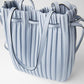 Classic Pleated Bucket Tote Bag - Eccentric You