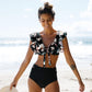 Floral Print High Waist Bikini 2-Piece Set - Eccentric You