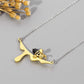 Bee 18K Gold Plated Pendant Necklace - Eccentric You