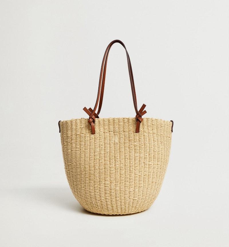 Luxury Designer Straw Bag